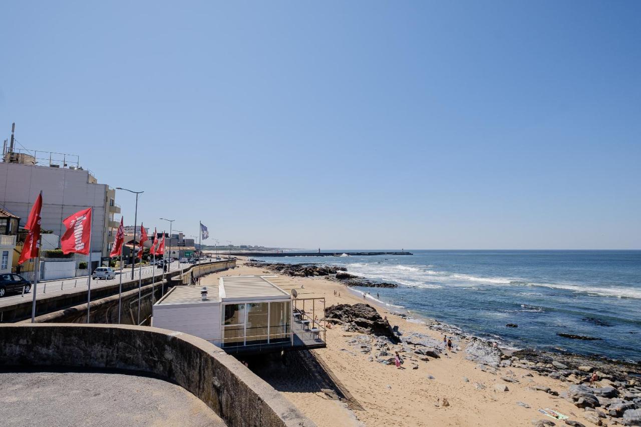 Boutique Rentals- Bliss By The Sea Apt- Ocean Views In Foz Beach Porto Exterior photo
